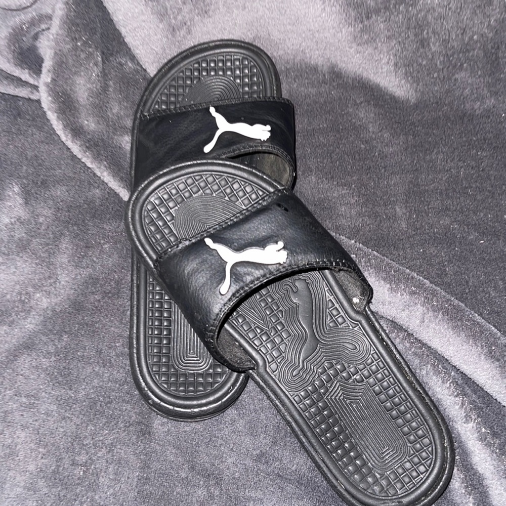 Puma slides (Black)